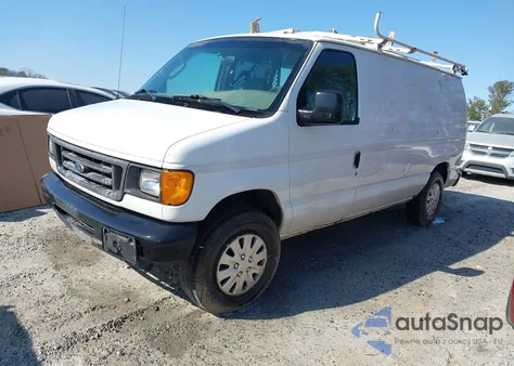 2007 Ford E-250 Commercial/Recreational z USA, uszkodzony, nr VIN 1FTNE24L67DA70919
